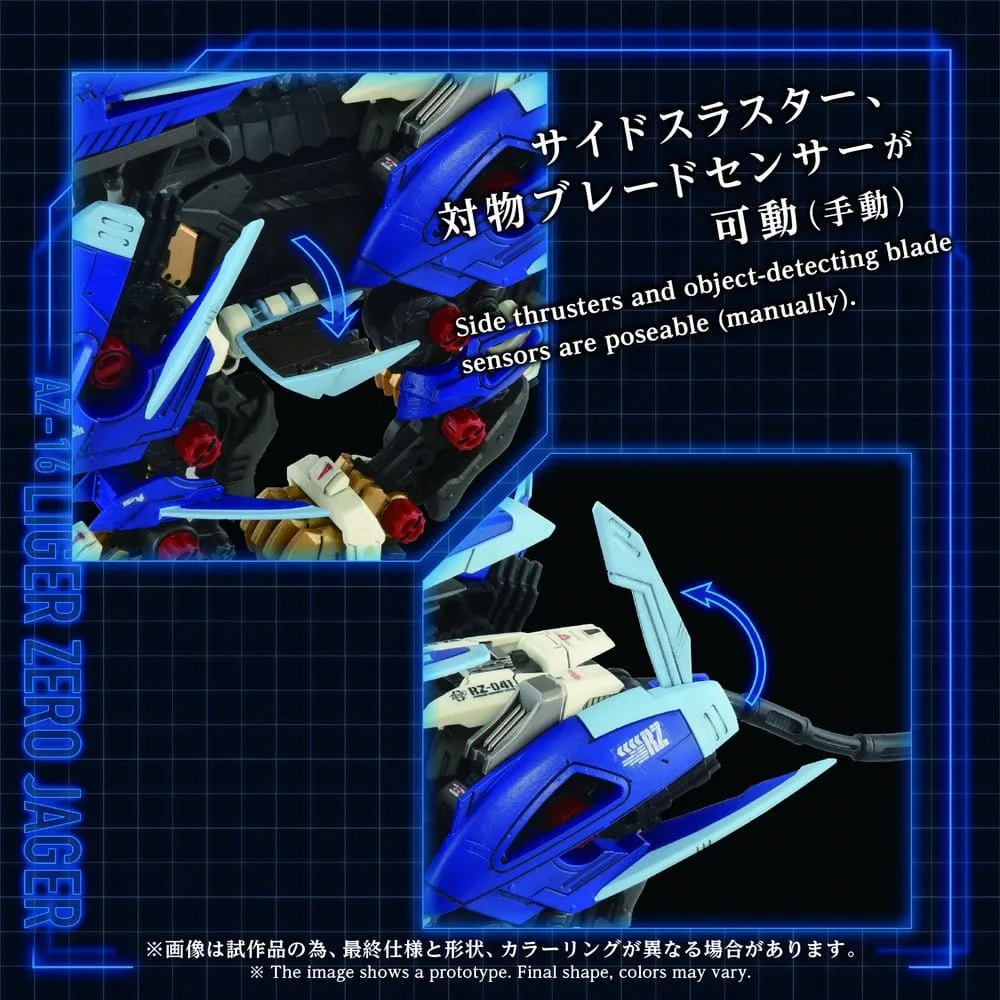 Zoids Model Kit – AZ-16 Liger Zero Jager 1/72 Scale 42 cm 7