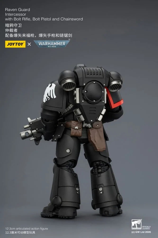 Warhammer 40,000 Action Figure – Raven Guard Intercessor 12.3 cm 13