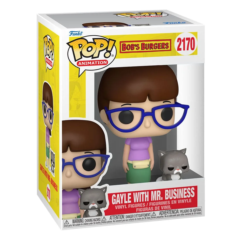 Bob’s Burgers POP Figure – Gayle with Mr. Business 9 cm 2