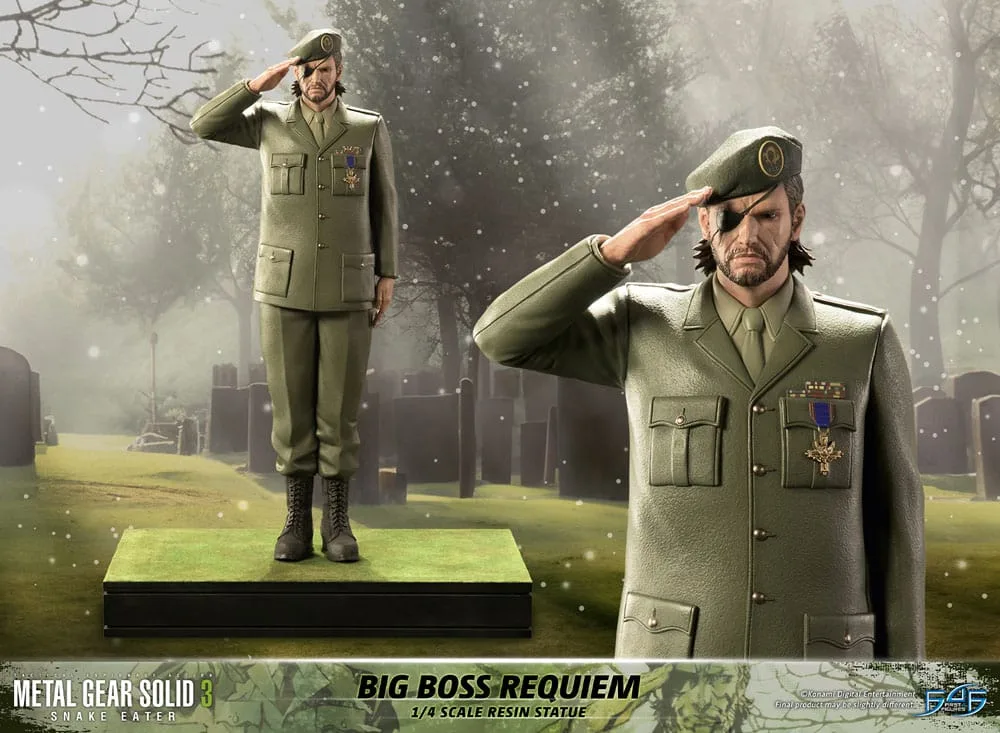 Metal Gear Solid 3 Statue – Big Boss Requiem 55 cm 3