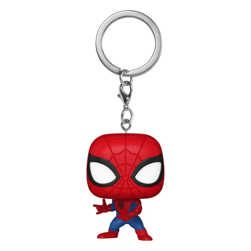 Marvel Vinyl Keychains – New Classics Spider-Man 4 cm Display of 12