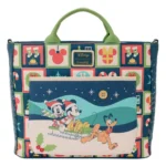 Disney Tote Bag – Loungefly Mickey and Minnie Holiday 1