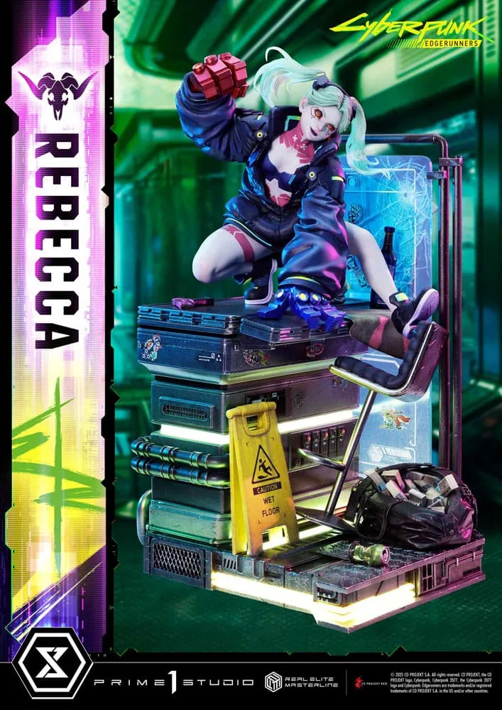 Cyberpunk Edgerunners Statue – Rebecca 1/4 Scale 54 cm 15