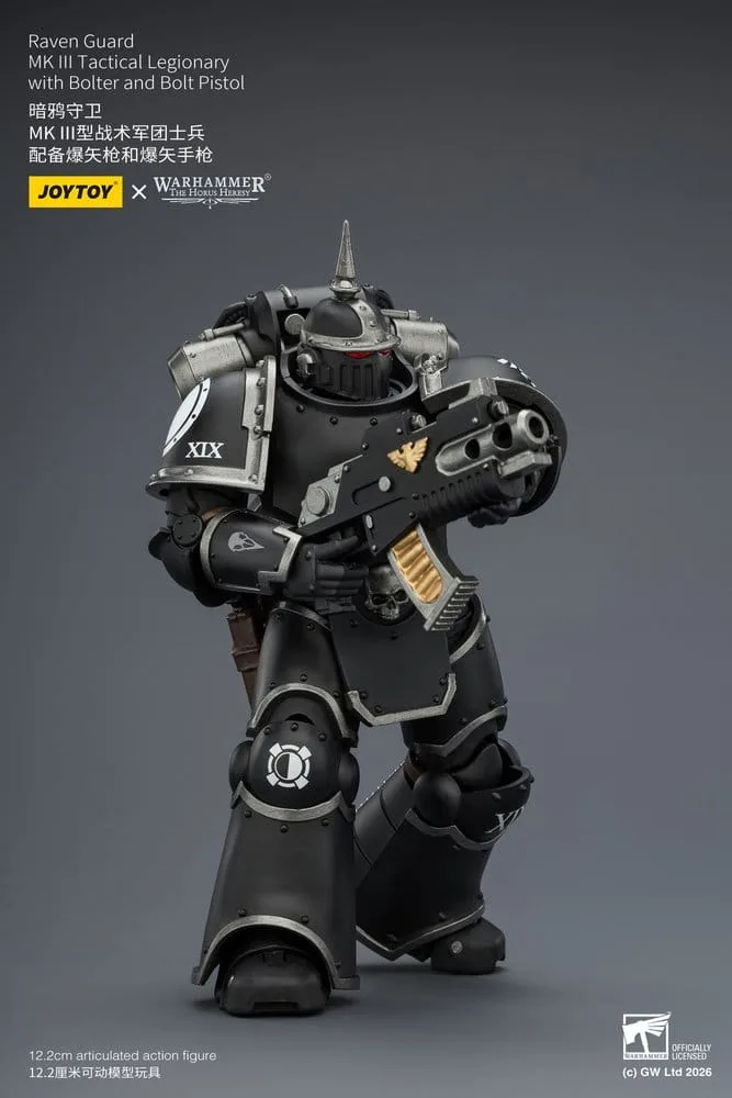 Warhammer 40K Action Figure – Raven Guard MK III Legionary 12.3 cm 5