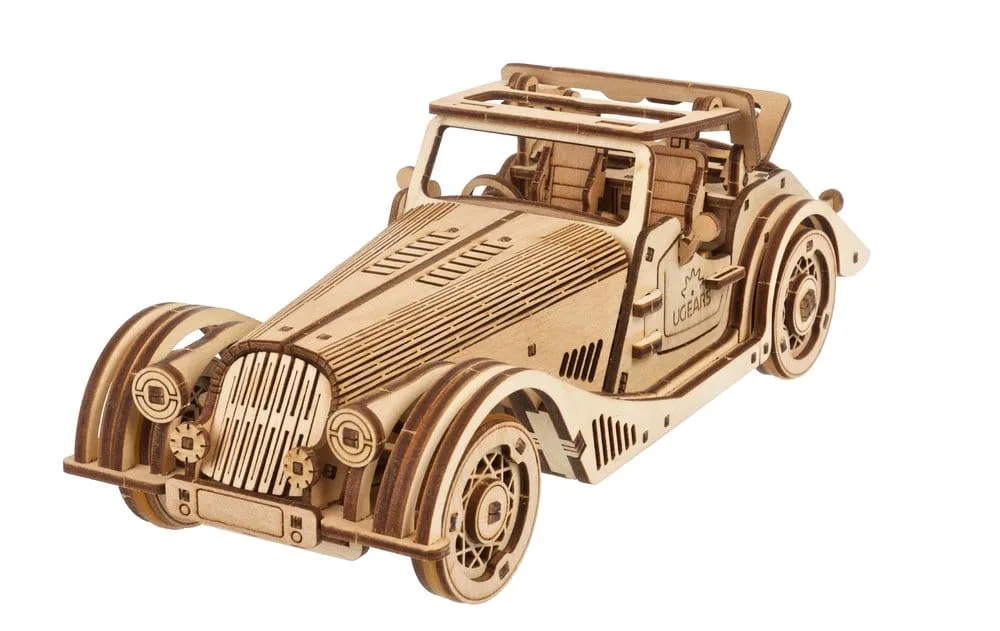 Ugears Holzbausatz – Sportwagen Rapid Mouse 1:24 4
