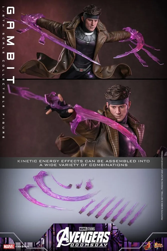 Avengers Doomsday Action Figure – Gambit 1/6 31 cm 22