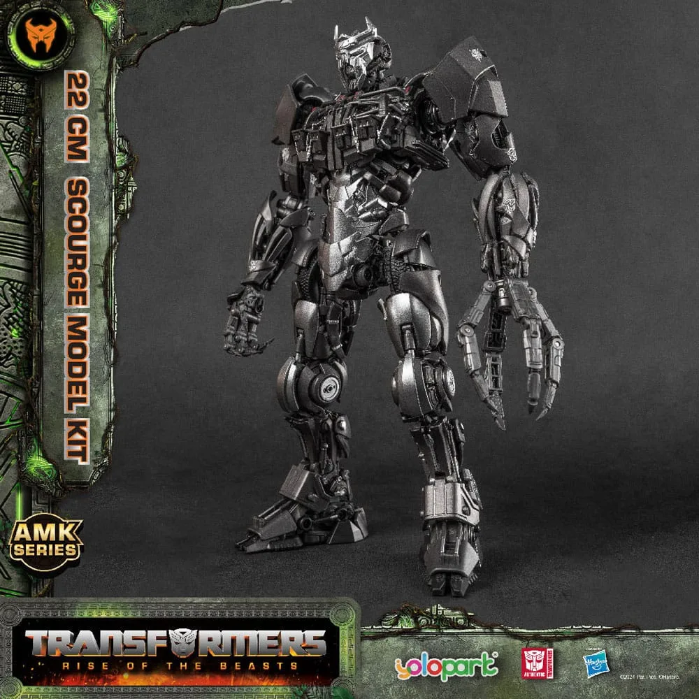 Transformers Rise of the Beasts Model Kit – AMK Scourge 22 cm 6