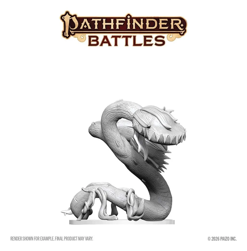 Pathfinder Battles Unpainted Miniature – Snapping Flytrap 15 cm 4