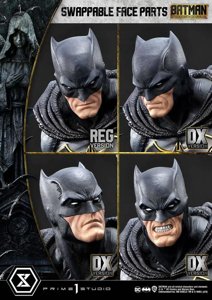 Batman Statue – Rebirth Black Deluxe 1:4 Scale 71 cm 20