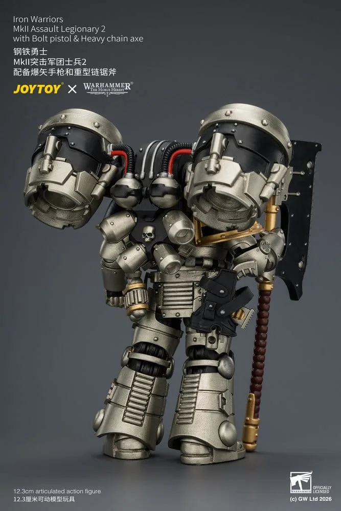 Warhammer Figure – Iron Warriors MkII Assault Legionary 2 12.3 cm 12