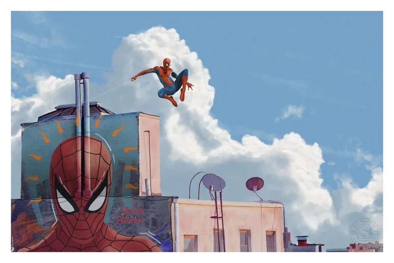 Spider-Man Art Print – Peter Parker Unframed 30 x 46 cm