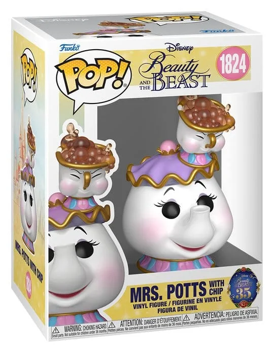 Beauty and the Beast Vinyl Figure – Mrs. Potts with Chip 9 cm 2