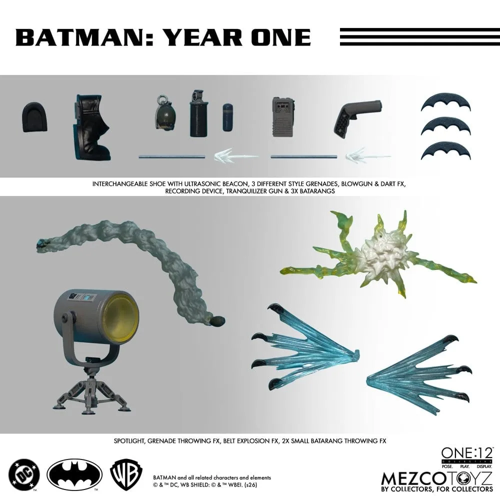 DC Comics Action Figure – Batman Year One 1/12 Scale 17 cm 3