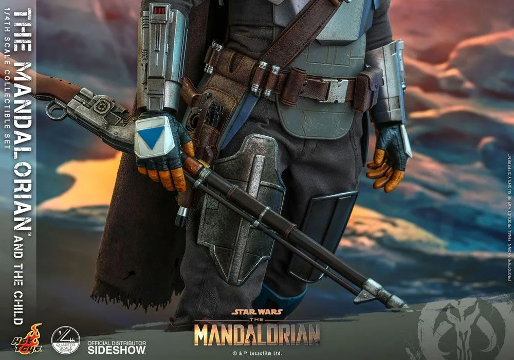 Star Wars Action Figure Set – The Mandalorian and The Child 1/4 10