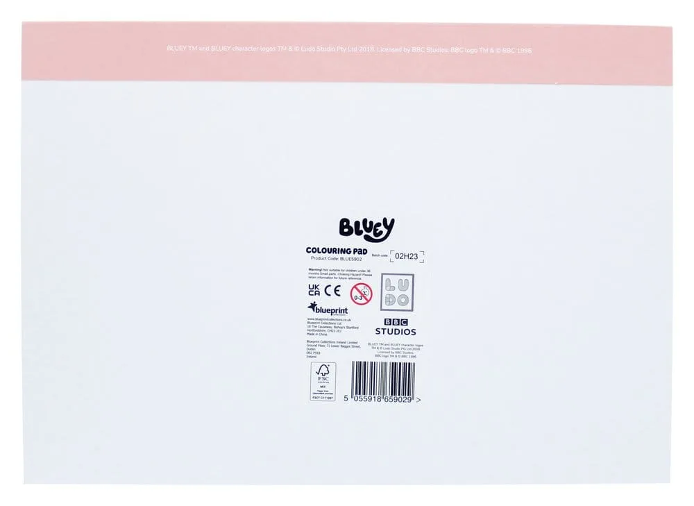 Bluey Kleurboek – Met 18 Stickers A4 2