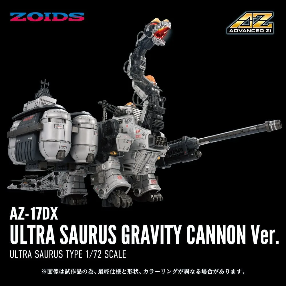 Zoids bouwpakket – AZ-17DX Ultra Saurus Gravity Cannon Deluxe 58 cm 2