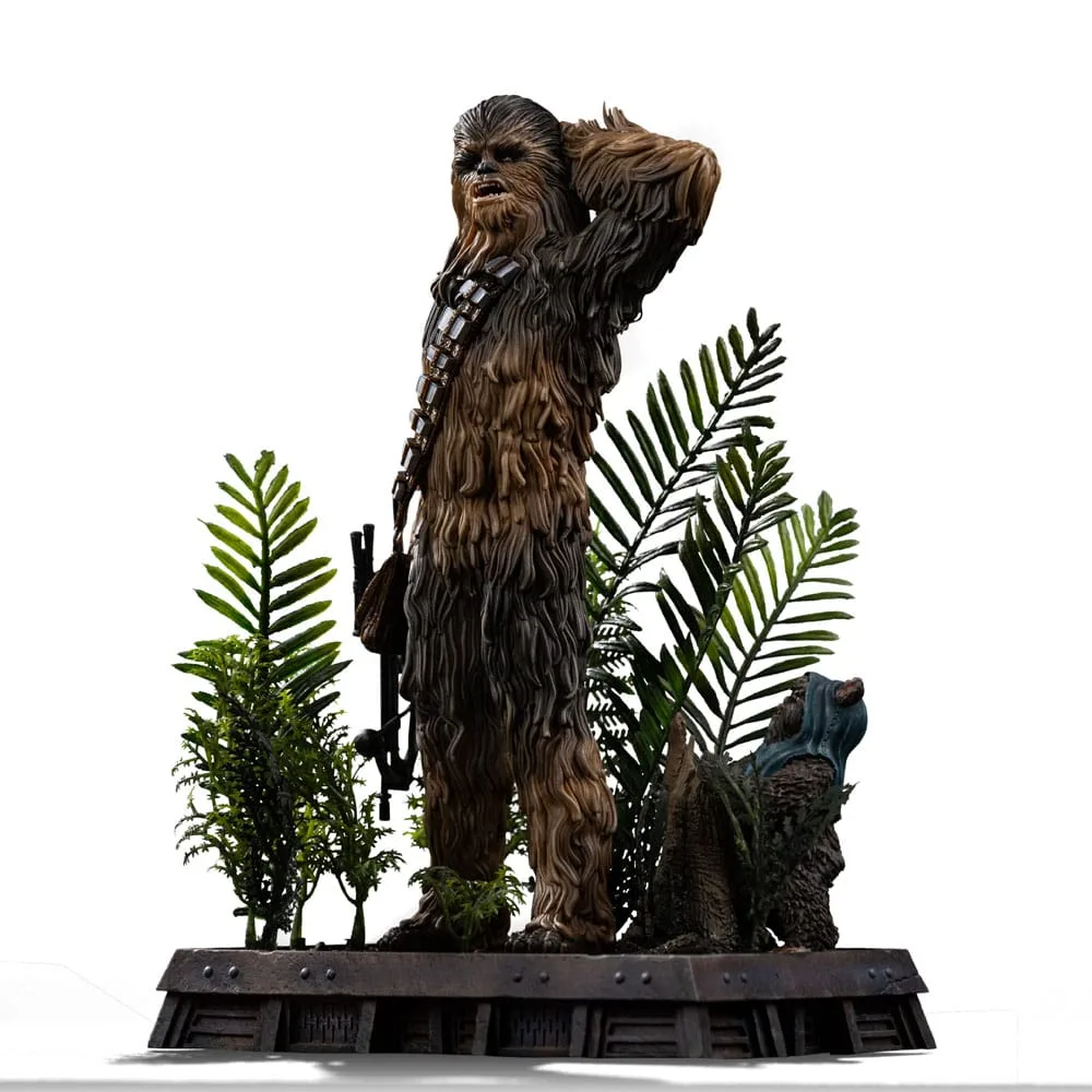 Star Wars Episode VI Statue – Chewbacca and Tokkat 1:10 22 cm 2