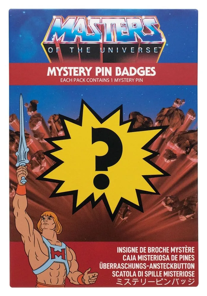 Masters of the Universe Pin Badges – 12 Blind Box Display 13