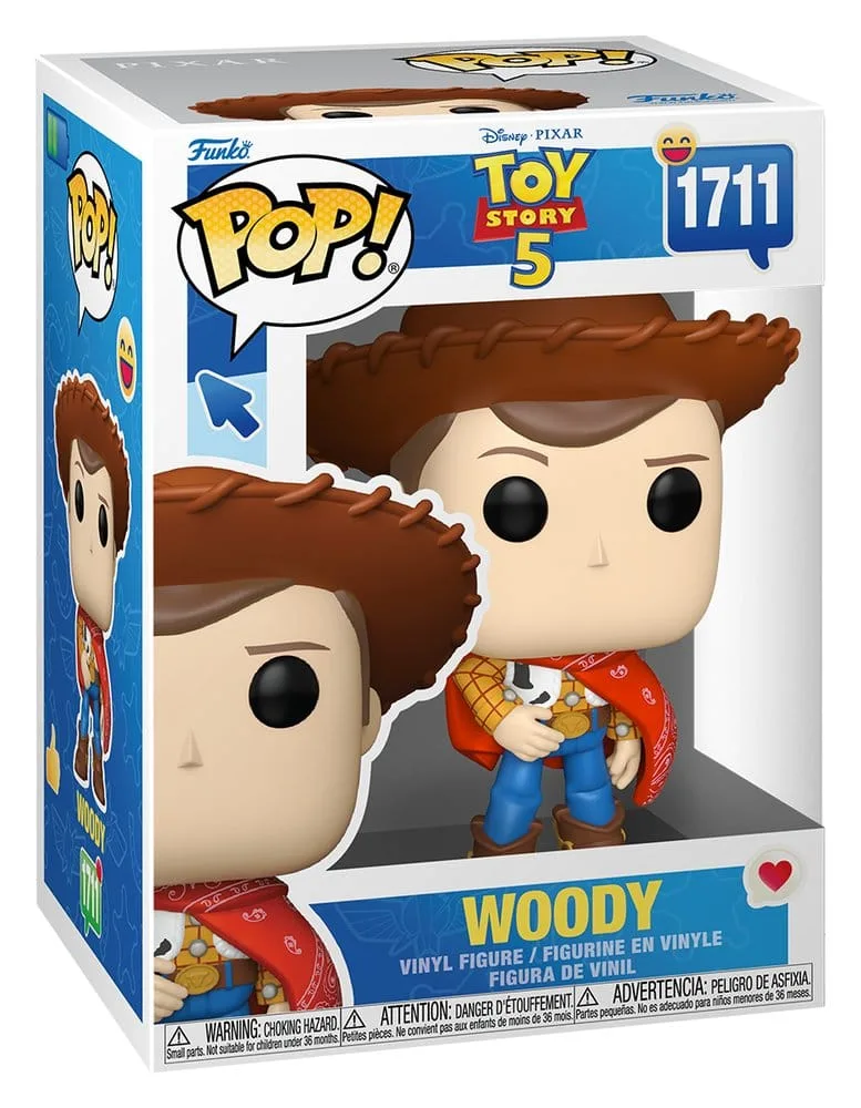 Toy Story 5 Vinyl Figure – Disney Pop Woody 9 cm 2