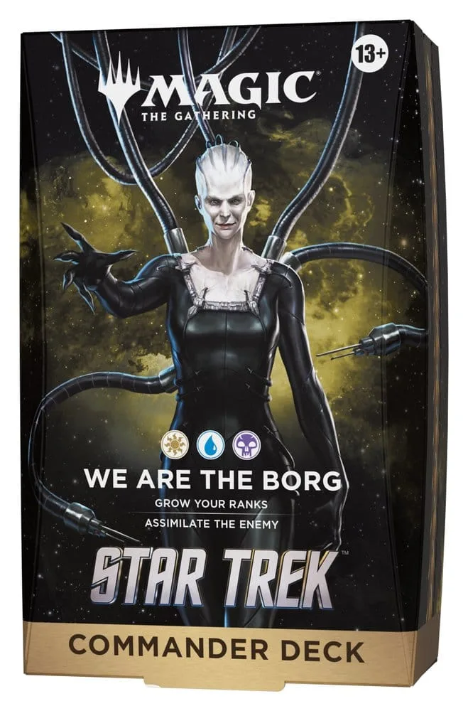 Magic the Gathering Commander Decks – Star Trek Case of 4 5