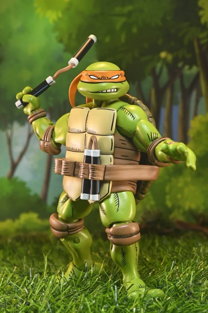 TMNT x Usagi Yojimbo Action Figure – Ultimate Michelangelo 17.8 cm 12
