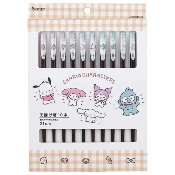 Sanrio Chopsticks – Characters 10-Pack 21 cm