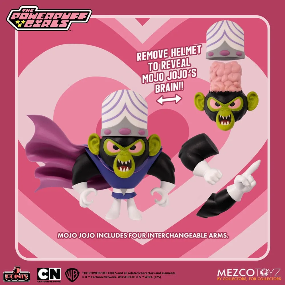 Powerpuff Girls Action Figures – 5 Points 16-Piece Assortment 10 cm 3