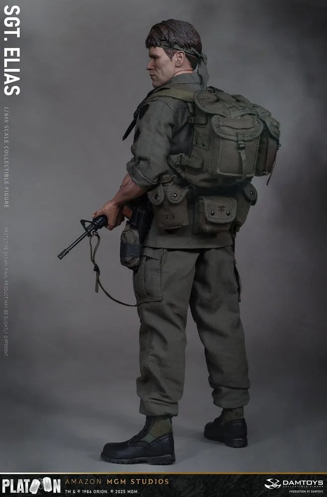Platoon Action Figure – Sergeant Elias 1/6 Scale 30 cm 11