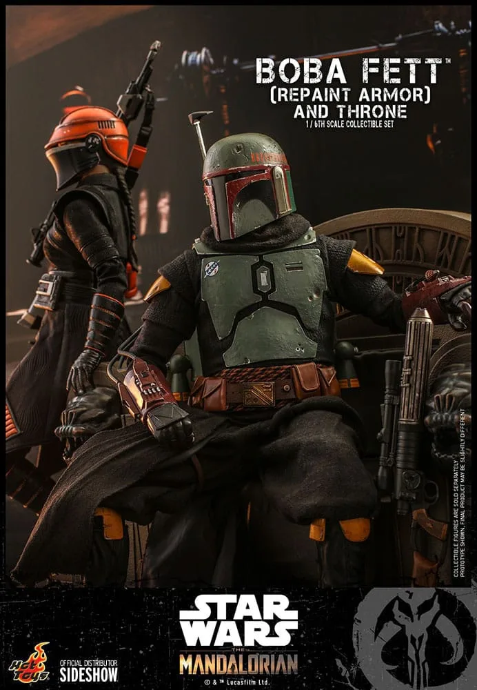 Star Wars Actionfigur – Boba Fett mit Thron Special Edition 30 cm 15