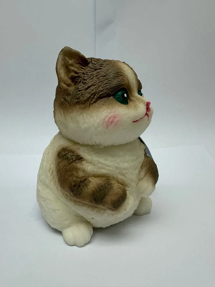 Fun Maker Squishy Fidget Toy – Dark Brown Cat 11 x 16 cm 3