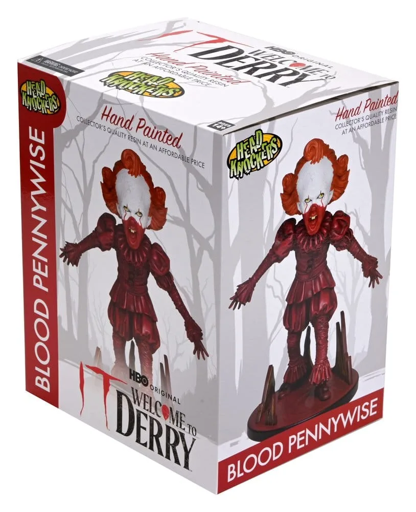 IT Welcome to Derry Head Knocker – Bloody Pennywise 19 cm 2