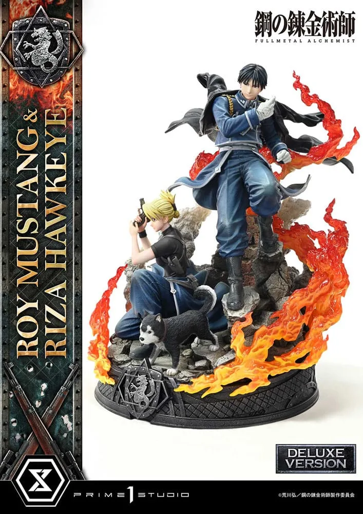 Fullmetal Alchemist Statue – Roy and Riza Deluxe 50 cm 20