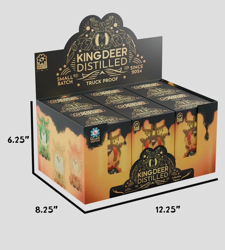 King Deer Mini Figures – Distilled Blind Box Display 6-Pack 10