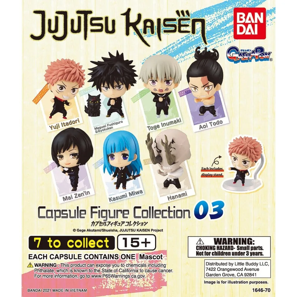 Jujutsu Kaisen Mini Figures – Series 2 Blind Box Display 24 Packs
