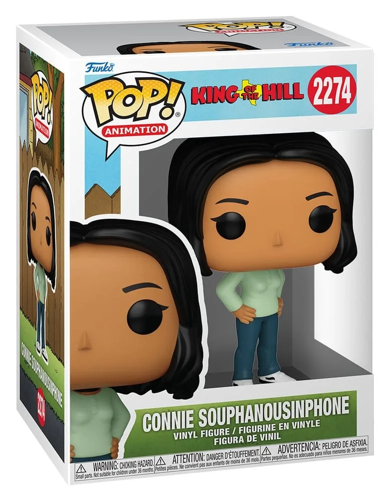 King of the Hill Vinyl Figure – Connie Souphanousinphone Pop 9 cm 2