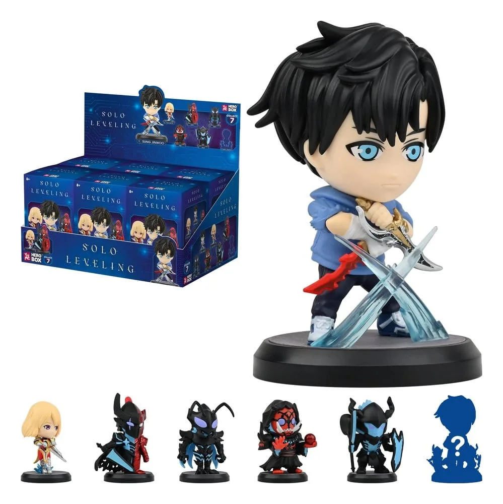 Solo Leveling Mini Figures – Shadow Rising Blind Box Display of 12 4