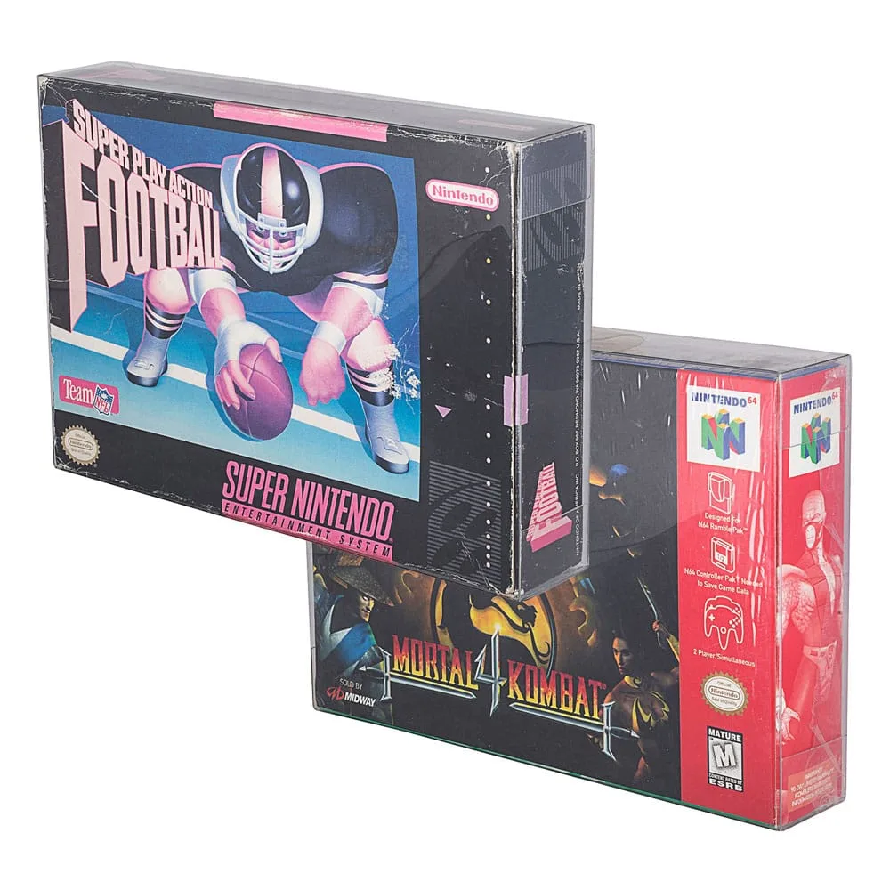 Nintendo Game Box Protectors – SNES and N64 PET 25-Pack 7