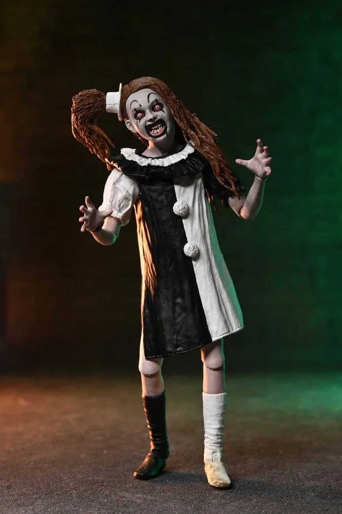 Terrifier 2 actiefigurenset – Art the Clown & Little Pale Girl 18 cm 24