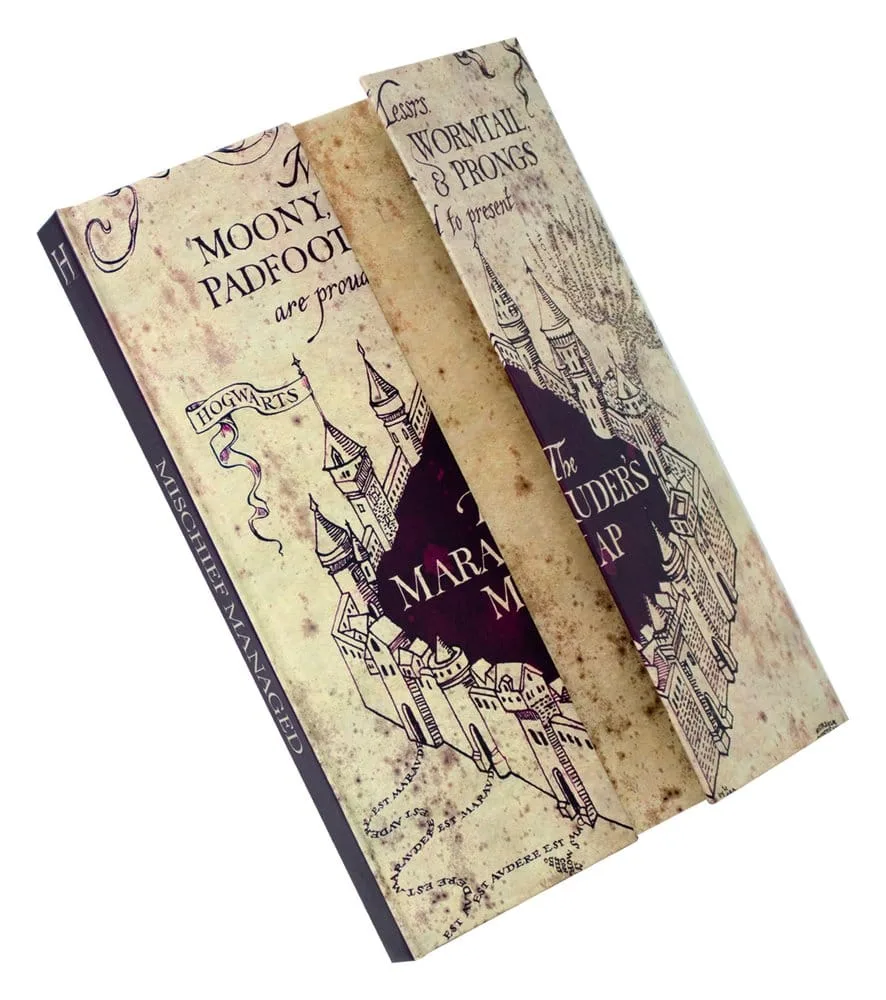 Harry Potter Notebook – Marauder's Map A5
