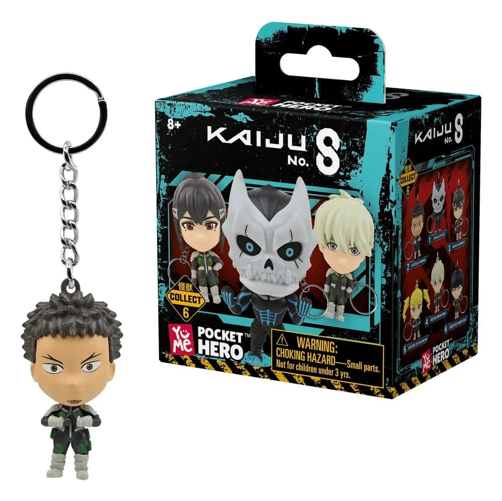 Kaiju No. 8 Keychain Display – Pocket Hero Series 1 12 Blind Boxes 9