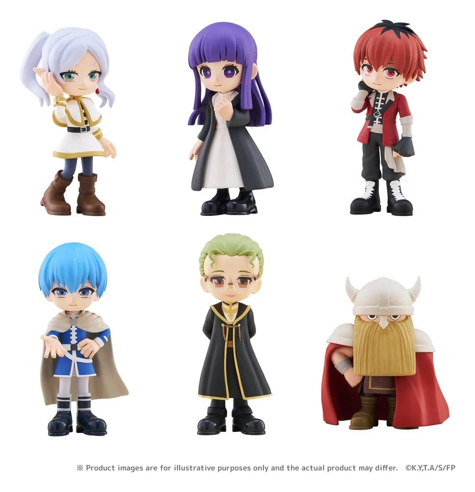 Frieren Beyond Journeys End Mini Figures – PalVerse Display of 6
