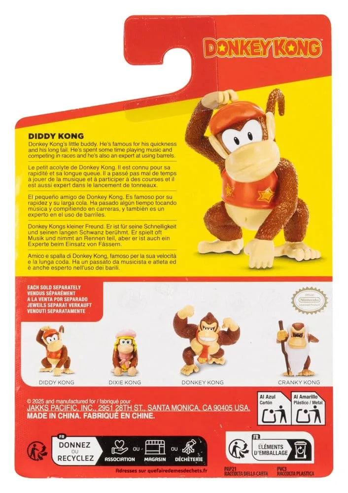 World of Nintendo Mini Figures – Donkey Kong Assortment of 16 6 cm 15
