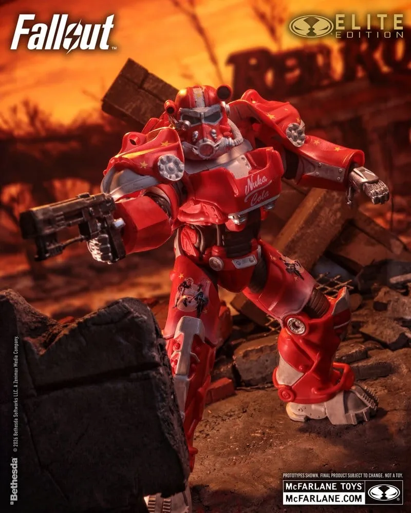 Fallout 76 Action Figure – Nuka Cola T-60 Gold Label 19 cm 2