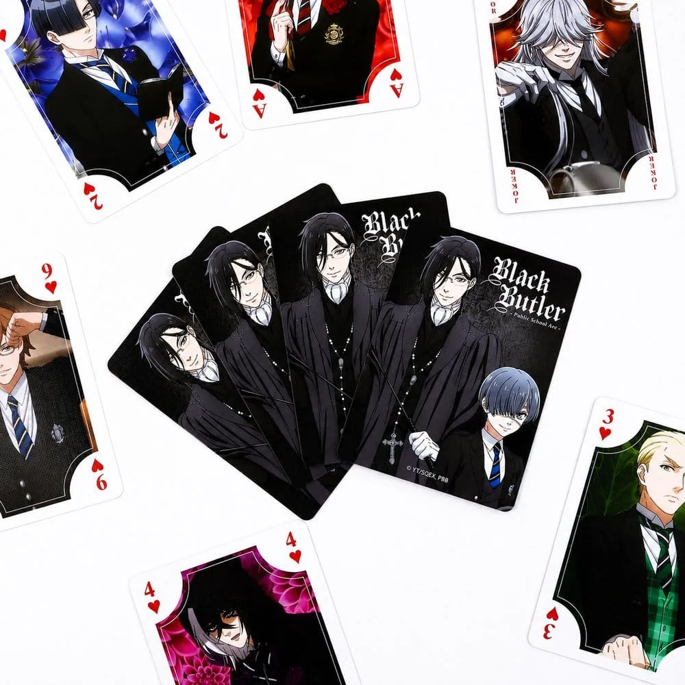 Black Butler speelkaarten – Public School Arc 54 kaarten 5