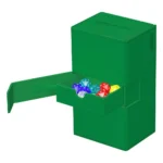 Ultimate Guard Deck Box – Twin Flip’n’Tray 200+ Xenoskin Green 3