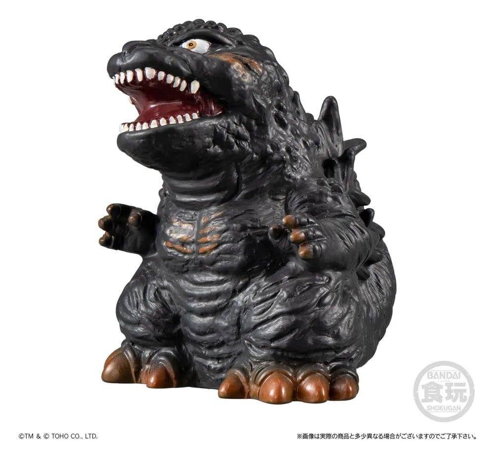 Godzilla Soft Vinyl Figure Display – Reissue 10 Blind Boxes 8 cm 6