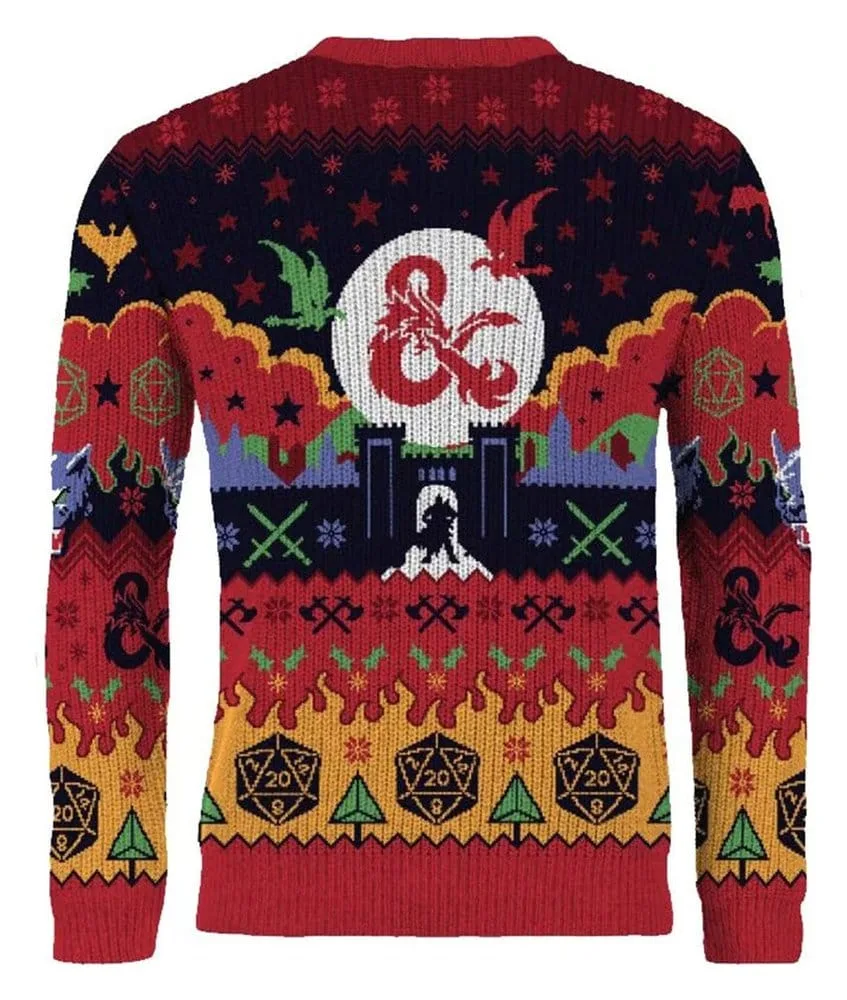Dungeons & Dragons Sweater – Christmas Design Size L