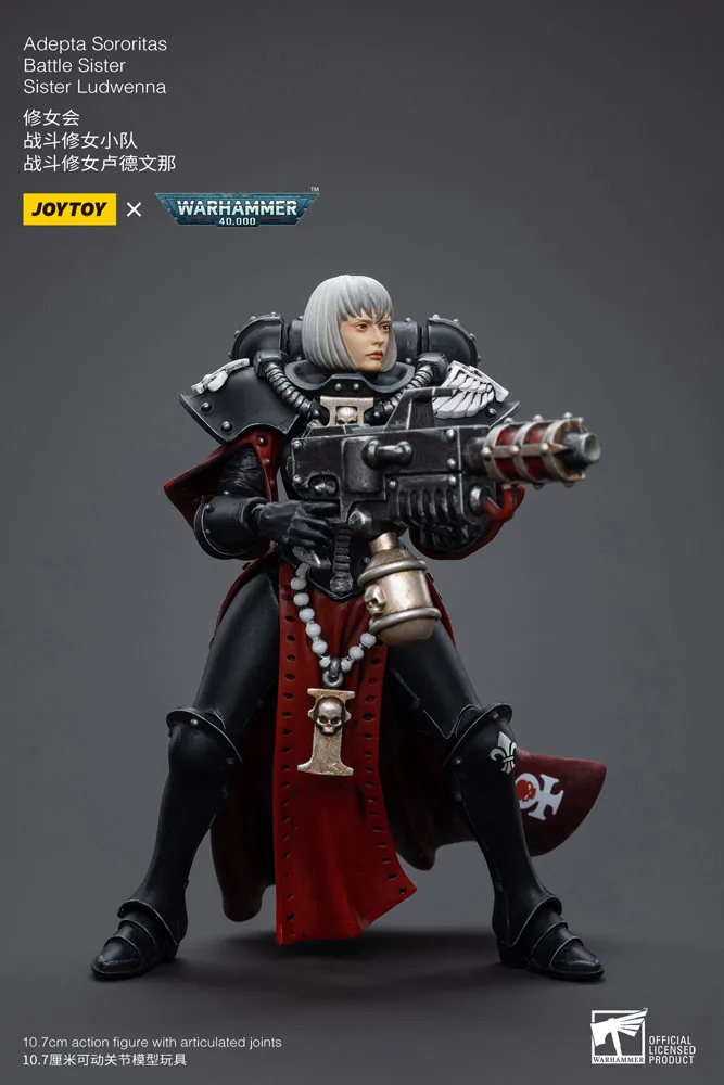 Warhammer 40k Action Figure – Sister Ludwenna 10 cm 7