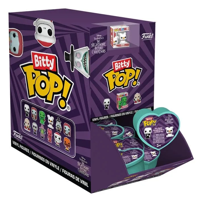 Nightmare Before Christmas Pop Figures – Hearts Classic Display 24