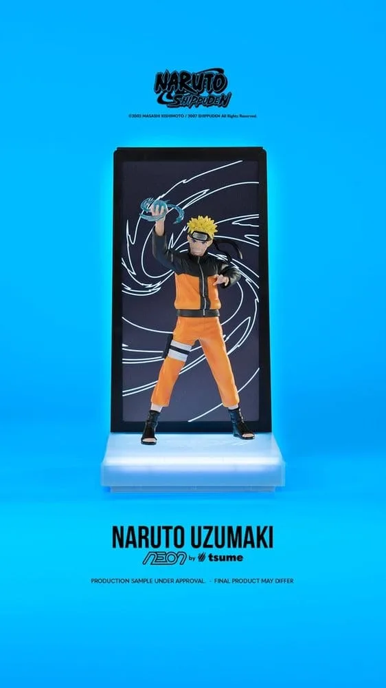 Naruto Statue – Uzumaki Tsume NEON 1:9 Scale 25 cm